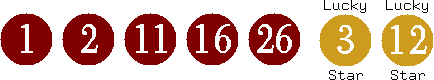 01 02 11 16 26 (03 12)