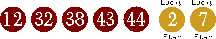 12 32 38 43 44 (02 07)
