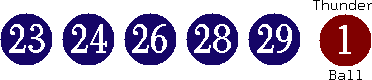 23 24 26 28 29 (01)