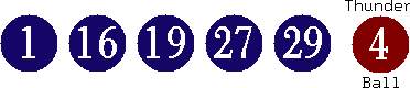 01 16 19 27 29 (04)