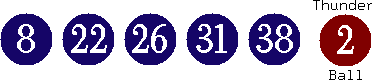 08 22 26 31 38 (02)