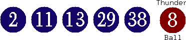 02 11 13 29 38 (08)