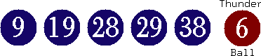 09 19 28 29 38 (06)