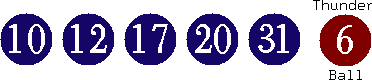 10 12 17 20 31 (06)