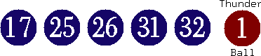 17 25 26 31 32 (01)