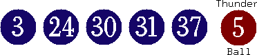 03 24 30 31 37 (05)