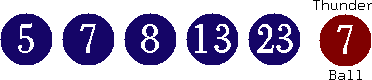 05 07 08 13 23 (07)