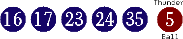 16 17 23 24 35 (05)
