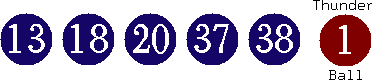 13 18 20 37 38 (01)