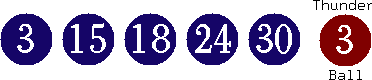 03 15 18 24 30 (03)