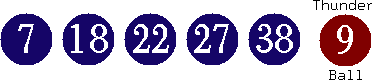 07 18 22 27 38 (09)
