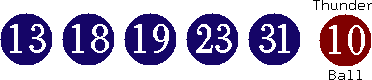 13 18 19 23 31 (10)