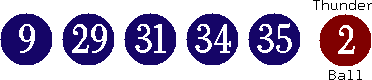 09 29 31 34 35 (02)