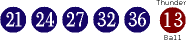 21 24 27 32 36 (13)