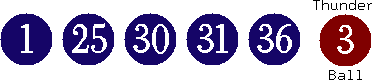 01 25 30 31 36 (03)