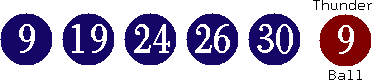 09 19 24 26 30 (09)