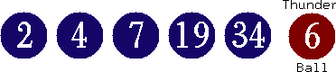 02 04 07 19 34 (06)