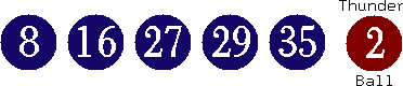 08 16 27 29 35 (02)