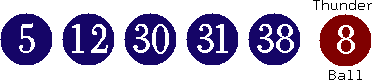 05 12 30 31 38 (08)