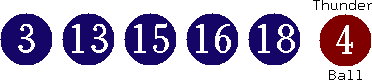 03 13 15 16 18 (04)