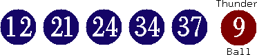 12 21 24 34 37 (09)