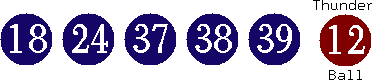 18 24 37 38 39 (12)