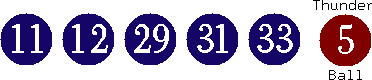 11 12 29 31 33 (05)