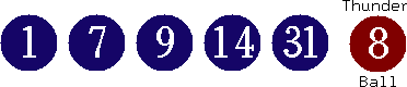 01 07 09 14 31 (08)