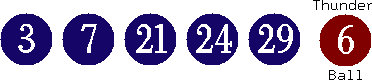 03 07 21 24 29 (06)