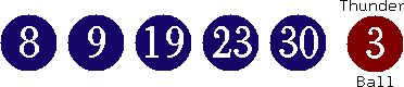 08 09 19 23 30 (03)