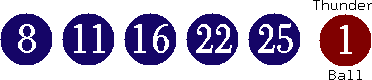 08 11 16 22 25 (01)