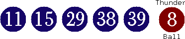 11 15 29 38 39 (08)