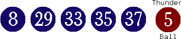 08 29 33 35 37 (05)