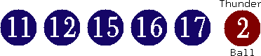 11 12 15 16 17 (02)