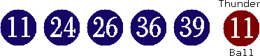 11 24 26 36 39 (11)