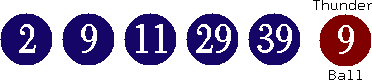 02 09 11 29 39 (09)