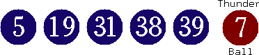 05 19 31 38 39 (07)