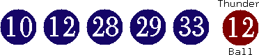 10 12 28 29 33 (12)
