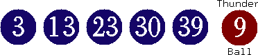 03 13 23 30 39 (09)