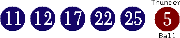 11 12 17 22 25 (05)
