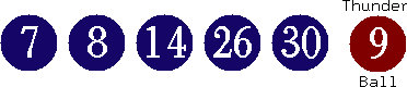 07 08 14 26 30 (09)