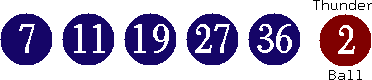 07 11 19 27 36 (02)