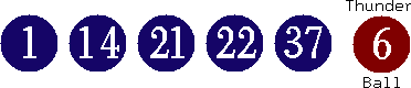 01 14 21 22 37 (06)