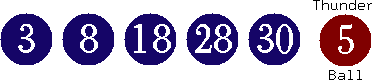 03 08 18 28 30 (05)