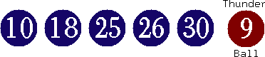 10 18 25 26 30 (09)