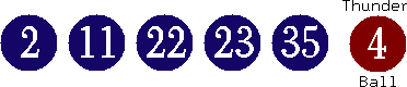 02 11 22 23 35 (04)