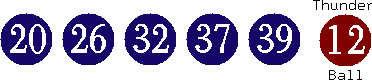 20 26 32 37 39 (12)