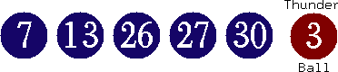 07 13 26 27 30 (03)