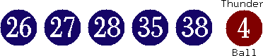 26 27 28 35 38 (04)