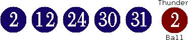 02 12 24 30 31 (02)